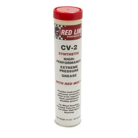 REDLINE OIL Redline Oil RED80402 14 oz Cartridge CV-2 Synthetic Grease RED80402